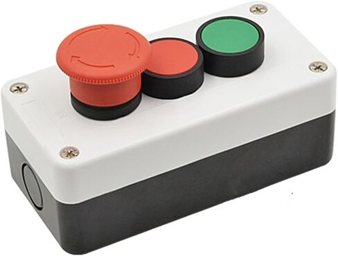 Arrow Sign indicating Start Stop self momentary Button Box Switch Emergency Stop Industrial Handheld Control Box(Two Position) in Saudi Arabia