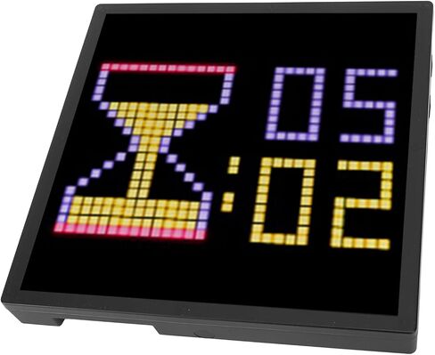 إطار صورة رقمي، شاشة عرض LED مقاس 16 × 16، 7.87 × 7.87 بوصة - يتم التحكم فيها عن طريق التطبيق، مرئيات قابلة للتخصيص، ديكور المنزل الذكي in Kuwait