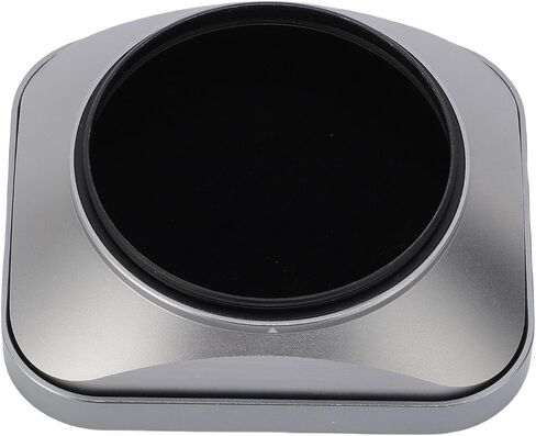 Yoidesu Square Lens Hood for 55mm Lens, 55mm E55 Filter Thread Lens, Aluminum Alloy Universal Metal Lens Hood Shade Camera Accessories (Black) in Saudi Arabia
