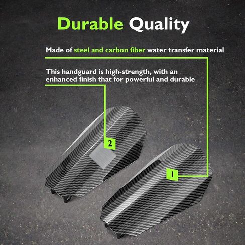 Cutin Mofun Cut Handguards Hand Guards متوافقون مع Harley Touring Street Road King Electra Road Glide Ultra Limited مع عمليات التبديل و Largle-Large 2014-2025 ، Black in Saudi Arabia