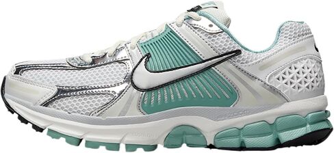 Nike Zoom Vomero 5 Women's Shoes (Summit White/Wolf Grey/Pure Platinum/Metallic Silver) in Saudi Arabia