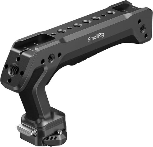 SMALLRIG Quick Release Top Handle, Dual-Direction & Compatible QR-Slide NATO Rail for ARRI with 1/4"-20 Screw, Ergonomic Design,15kg Max. Load,Built-in Multiple Mounting Points,HawkLock H21-5632 in Saudi Arabia