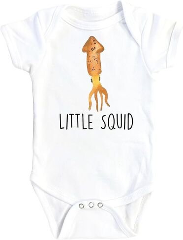 Squid Baby Boys Girls Clothes Infant Romper Bodysuit One-Piece Funny Cute born Infant Outfit 2 in Saudi Arabia