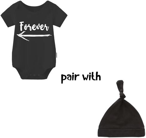 Baby Triplets Bodysuits Best Friends Forever Newborn Twin Clothes Girls Outfit Boys Romper With Hat Set in Saudi Arabia