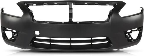 Front Bumper Cover, Compatible with Dodge Journey Sport 2011-2018, with Fog Lamp Holes and Towing Hook Cover in Saudi Arabia