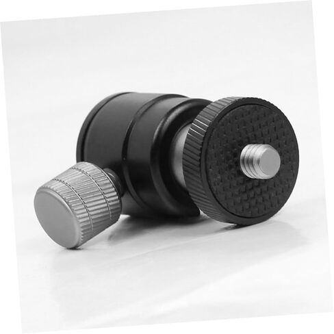 Gatuida Aluminum Alloy Mini Ball Head Tripod Adapter Screw Rotatable Camera Mount Clamp with Swivel for Projectors and DSLR Cameras Stable Positioning Accessory in Saudi Arabia