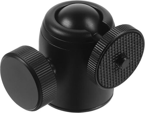 Adjustable Ball Head Tripod Clamp with Rotation and One-Button Control Stable Anti-Shake Camera Mount Base for DSLR and Smartphone Desktop Photography in Saudi Arabia