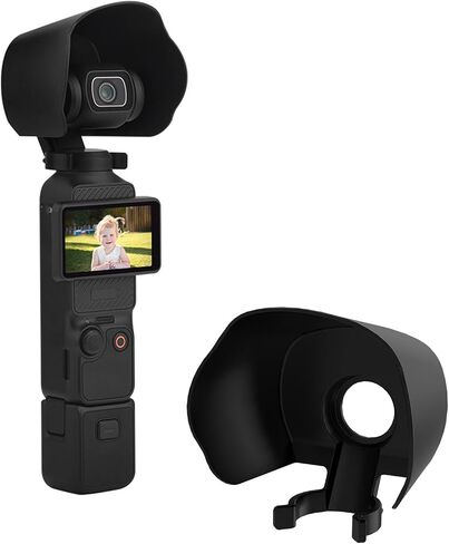 غطاء عدسة الكاميرا لـ DJI Osmo Pocket 3 عدسة مضادة للوهج غطاء حماية من الشمس غطاء حماية للعدسة لـ Osmo Pocket 3 ملحقات الكاميرا in Kuwait