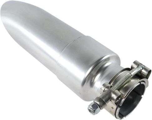 Exhaust Muffler Drag Pipe Compatible with 2014-2018 Honda CTX700, Straight Through Stainless Steel Muffler Resonator - Black in Saudi Arabia