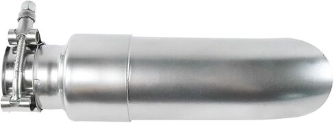 Exhaust Muffler Drag Pipe Compatible with 2014-2018 Honda CTX700, Straight Through Stainless Steel Muffler Resonator - Black in Saudi Arabia