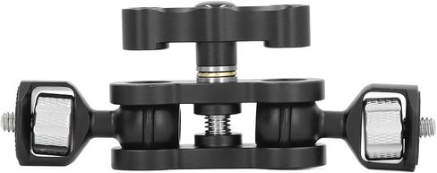 Double 3 360: Double Head Accessory Head, a Solid and Durable Ball Adapter for Tripods and Monitors in Saudi Arabia