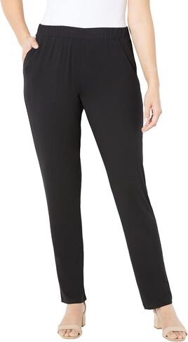 Catherines Women's Plus Size Anywear Classic Pant in Saudi Arabia