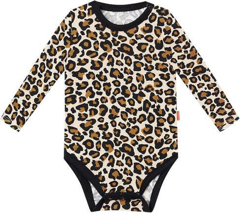 Baby Boy Girl Bodysuit Long Sleeve Bamboo-Derived Viscose One-Piece Romper in Saudi Arabia