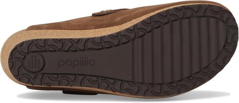 Birkenstock Women's Papillio Fanny Wedge Clog-Suede Sandal in Saudi Arabia