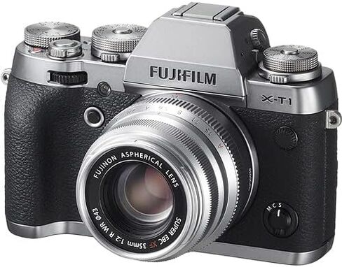 Fujifilm XF 35mm f/2 R WR Lens (Silver) Bundle with 43mm 3PC Filter Kit + Lens Cap + Cap Leash + More Accessories | Fuji XF35mmf2 Lens in Saudi Arabia