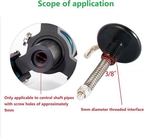 DAGIJIRD Tripod Weight/Sandbag Hook 3/8 Screw Tripod Center Shaft Hook with Metal Spring Mount in Saudi Arabia
