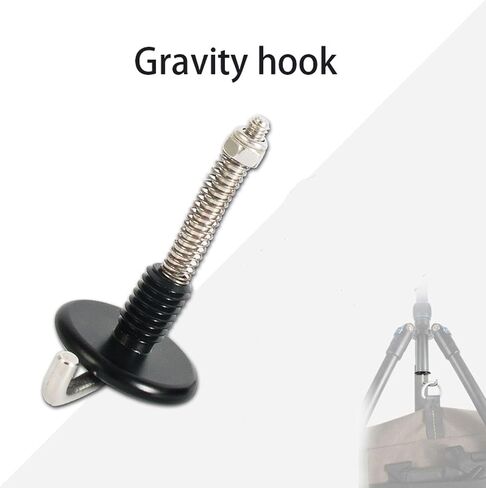 DAGIJIRD Tripod Weight/Sandbag Hook 3/8 Screw Tripod Center Shaft Hook with Metal Spring Mount in Saudi Arabia