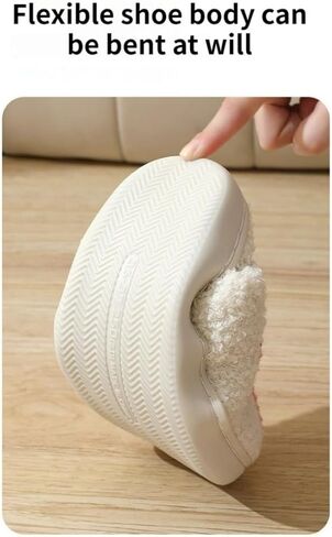 Height Increase Slippers for Women Bunny Ears Animal Rabbit Fuzzy Fluffy Boosting Anti Slip For Indoor Women Girls Pantuflas Para Mujer Cute Sides in Saudi Arabia