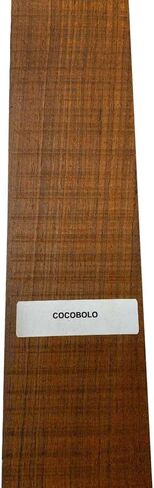 Exotic Cocobolo Wood Turning Blanks, Suitable Turning Blank Squares for Woodturning (1, 1-1/2" X 1-1/2" X 12") in Saudi Arabia