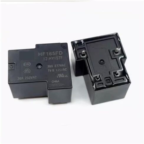 Relay HF165FD 12-HY1STFHF165FD 12HY1STF HF165FD 12HY1STF 12V DCV12 12DCV 30A 4PIN(10PCS) in Saudi Arabia