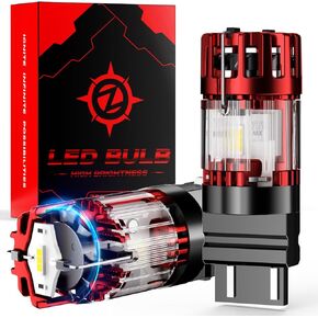 4257 WT21 / 7W LED مصابيح إضاءة عكسية لفورد F-150 2021-2023 / F-2550 F-350 Super Duty 2020-2025-Canbus خالية in Kuwait