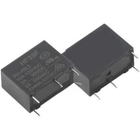 10 قطعة مرحل HF33F-005/012/024-HSL3 مفتوح عادة 4 دبوس 5A نوع حساسية عالية (HF33F-005-HSL3) in Kuwait