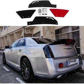 Rear Spoiler Wickerbill Overlap Narpes Style for 2011-2023 Chrysler 300 300C 300S Accessories (Only Wickerbill V2) in Kuwait