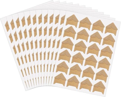 Classicseali 600PCS Scrapbook Picture Corners,Self-Adhesive Photo Corner Stickers, Picture Corners for Scrapbooking, for Photos Albums, DIY Scrapbook Stickers, Memory Books, Diaries, Khaki in Saudi Arabia