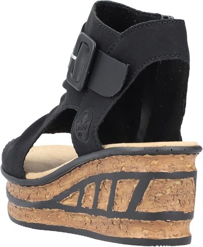 Rieker 68191 Rose Women's Wedge Sandals in Saudi Arabia