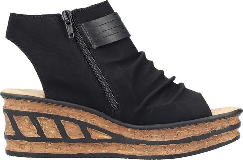 Rieker 68191 Rose Women's Wedge Sandals in Saudi Arabia