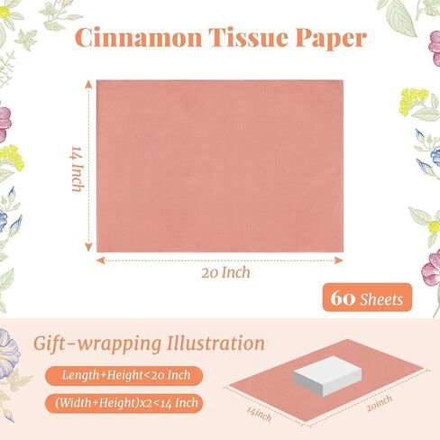 Simetufy 60 ورقة Sage Green Tissue Paper لأكياس الهدايا ، و 14 × 20 بوصة ورقة غلاف خضراء فاتحة ، والهدف من الأنسجة الورق الجزء الأكبر للحرف عيد ميلاد التخرج التخرج ديكور حفلة in Saudi Arabia