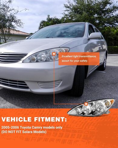 لعام 2015 2016 2017 Camry Headlights Assembly متوافق مع 15 16 17 in Kuwait