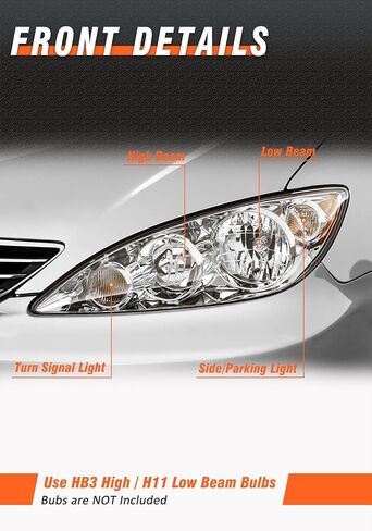 لعام 2015 2016 2017 Camry Headlights Assembly متوافق مع 15 16 17 in Kuwait