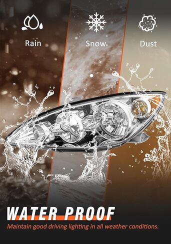 لعام 2015 2016 2017 Camry Headlights Assembly متوافق مع 15 16 17 in Kuwait