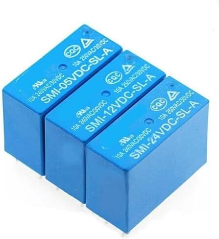 5PCS Relay SMI-05V 12V 24VDC-SL-A -SL-C -SL-2A SL-2C(5PCS SMI-05VDC-SL-2A) in Saudi Arabia