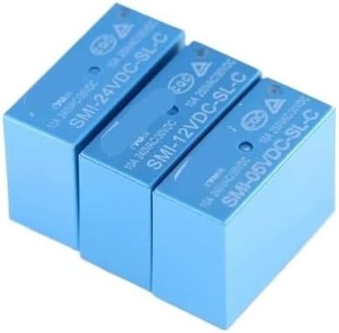5PCS Relay SMI-05V 12V 24VDC-SL-A -SL-C -SL-2A SL-2C(5PCS SMI-05VDC-SL-2A) in Saudi Arabia