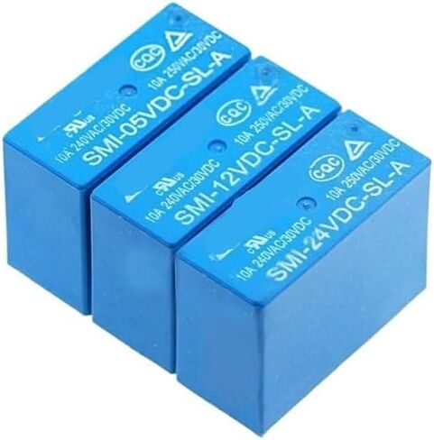 5PCS Relay SMI-05V 12V 24VDC-SL-A -SL-C -SL-2A SL-2C(5PCS SMI-05VDC-SL-2A) in Saudi Arabia