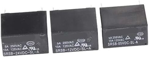50PCS SRSB-12VDC-SL-A 5VDC 24VDC 4-pin Normally Open Relay 5A(SRSB-05VDC-SL-A) in Saudi Arabia