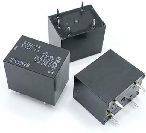 5PCS Relay G5LE-14-5VDC 12VDC 24VDC DC12V DC24V 5-pin T73 10A(5PCS G5LE-14-5VDC) in Saudi Arabia
