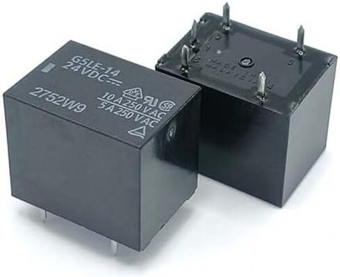 5PCS Relay G5LE-14-5VDC 12VDC 24VDC DC12V DC24V 5-pin T73 10A(5PCS G5LE-14-5VDC) in Saudi Arabia