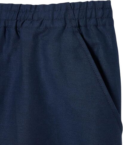 Lacoste Men's Regular Fit Linen Shorts, Navy Blue, Medium in Saudi Arabia