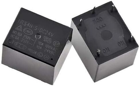 10PCS T73 Relay HRS4H-S-DC5V 12V 24V C 5 pin 10A(HRS4H-S-DC24V-C(5PIN) in Saudi Arabia