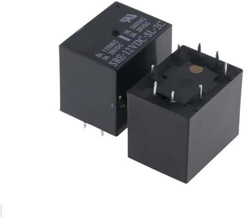 10 قطعة SRE -05 12 24VDC-SL-2C 5V 12V 24V 8-pin 2-Group تحويل 3A240V التتابع (SRE-12VDC-SL-2C) in Saudi Arabia