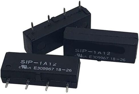 10 قطعة 4 دبوس مصغرة مفتاح ريد التتابع SIP-1A05 SIP-1A12 SIP-1A24 12VDC SS1A24 (10 قطعة SIP-1A24) in Saudi Arabia