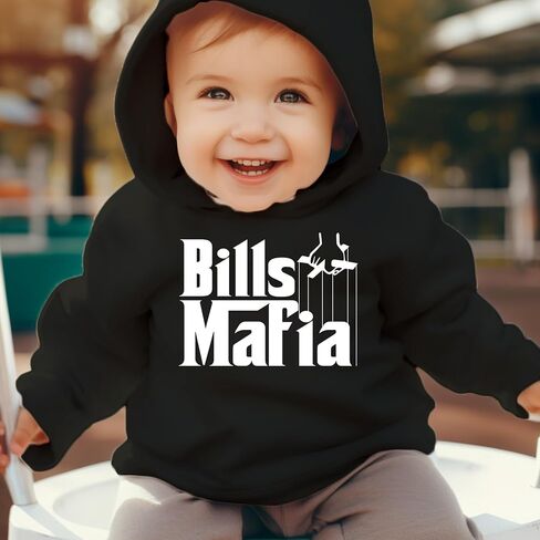 Mafia Bills Mafia Godfather Toddler-Sized Hoodie, Soft Fleece, Adorable in Saudi Arabia