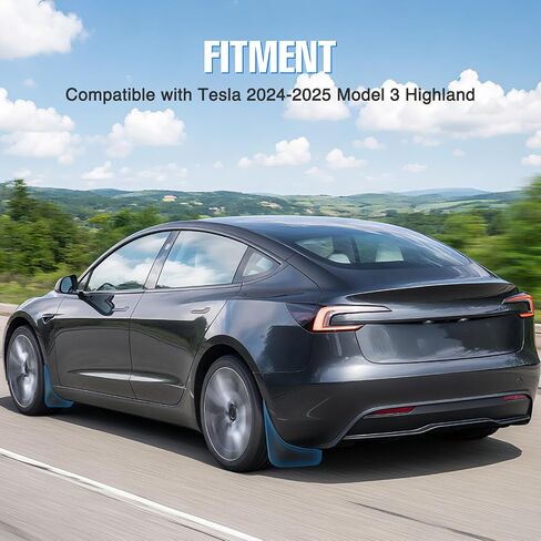 اللوحات الطينية Nilight لـ Tesla Cybertruck 2023 2024 2025 ، لا تتناسب مع حرس الحفر الدقيق إلى الحماية من حراس الرش الشاق ، مجموعة الأمامية والخلفية in Saudi Arabia