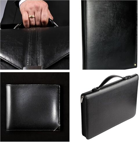 Black Leather, 1.4-2.0mm Thickness for Wallets, Briefcases, Sofa & Stool, Leather Sheets for Crafting (Black lizhiwen16×32 in Kuwait