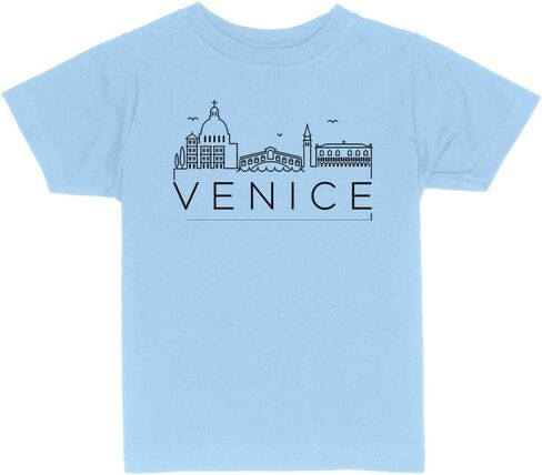 Skyline Venice Italy Toddler Kids T-Shirt in Saudi Arabia