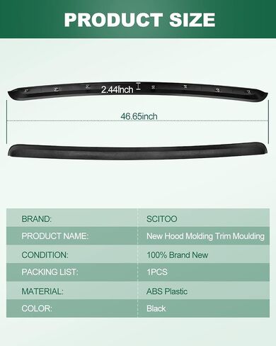 SCITOO Truck Bed Rail Caps 66248-0C090 66249-0C090 Compatible with 2014-2018 for Toyota Tundra Matte Black Truck Bed Side Rail Protector in Saudi Arabia
