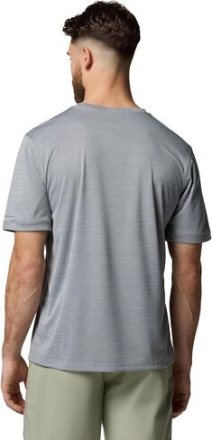 Columbia Men's Sage Peak Knit Short Sleeve Crew in Saudi Arabia